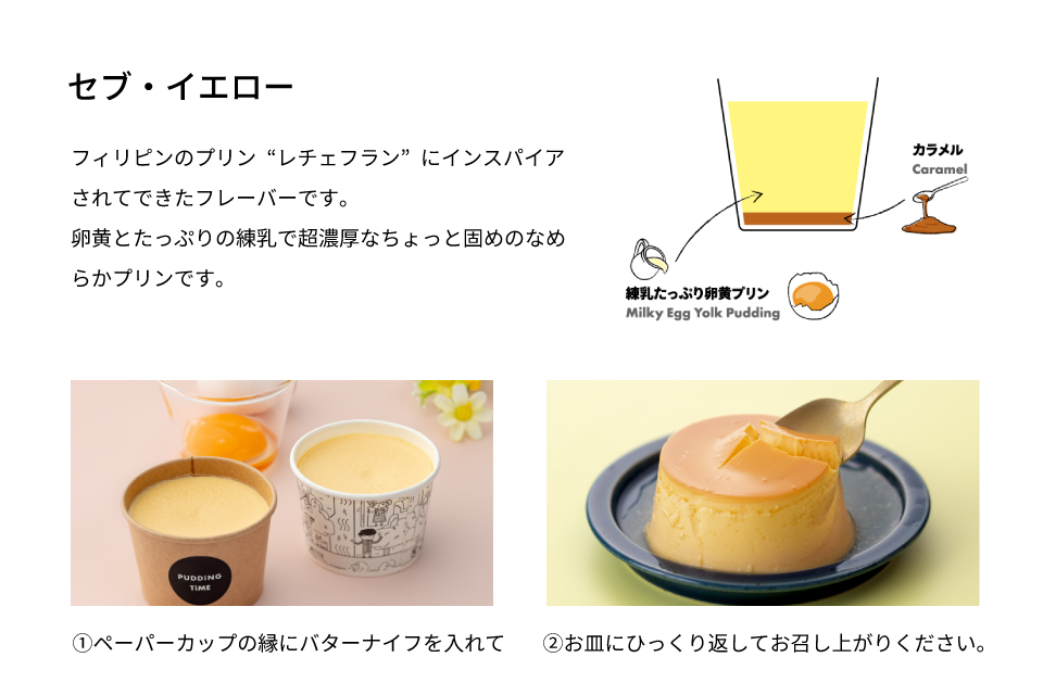 たまごプリン食べ比べBOX6｜プリンタイム - PUDDING TIME